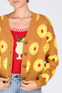 ANA CARDIGAN PINEAPPLE CAKE SWEATERS RachelAntonoff.com 