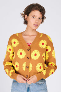 ANA CARDIGAN PINEAPPLE CAKE SWEATERS RachelAntonoff.com 