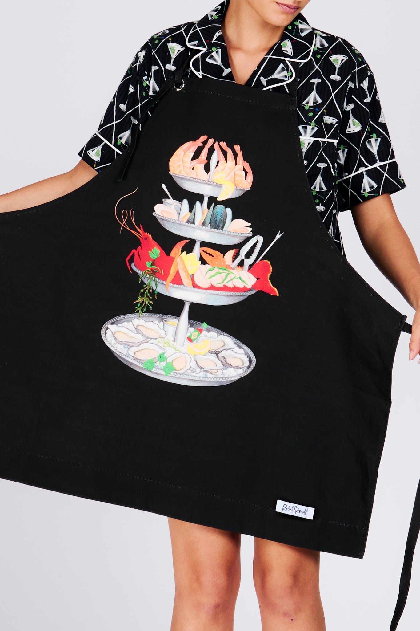 SEAFOOD TOWER APRON Accessory RachelAntonoff.com 