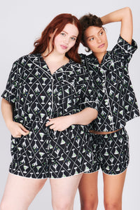 ARI PJ SET MINI MARTINI PAJAMAS RachelAntonoff.com 