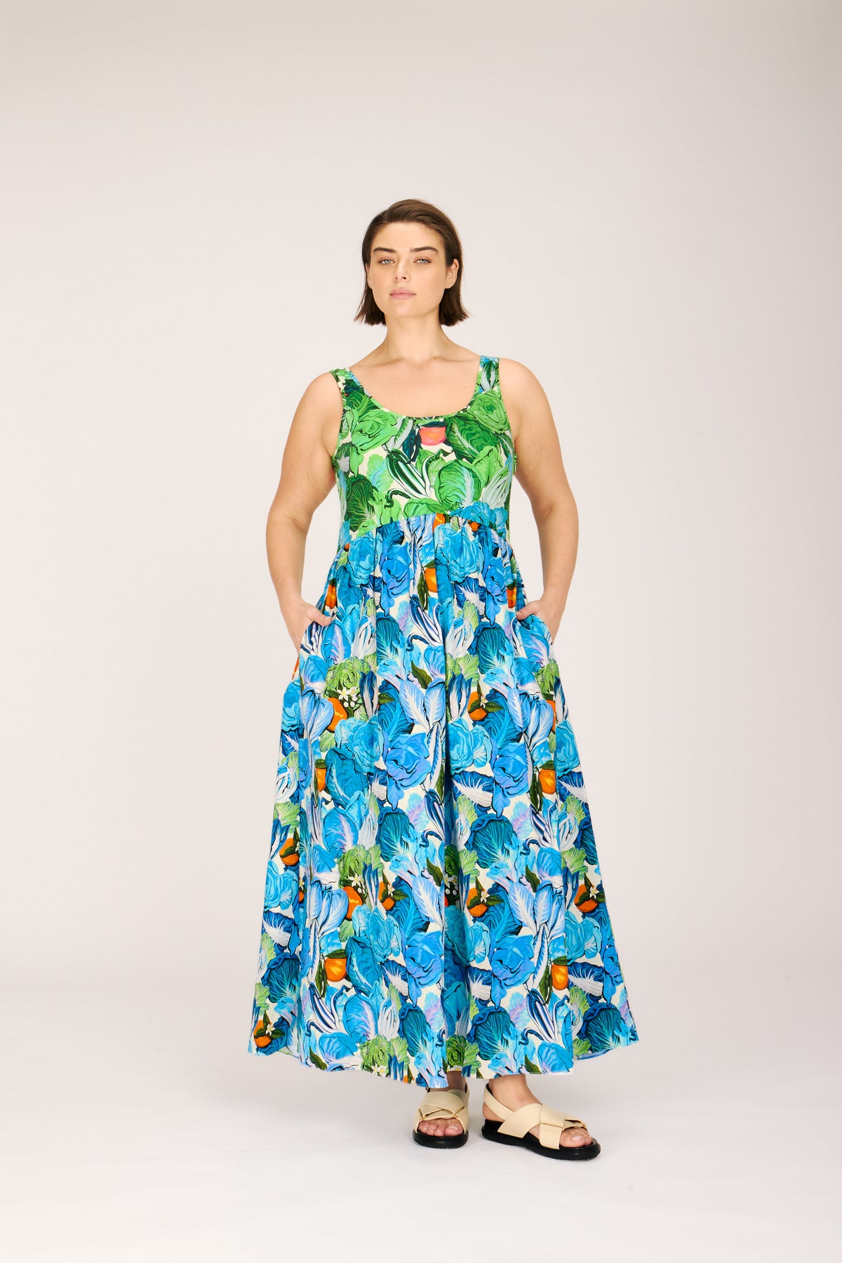 AUBREY DRESS RADICCHIO & CITRUS DRESSES RachelAntonoff.com 