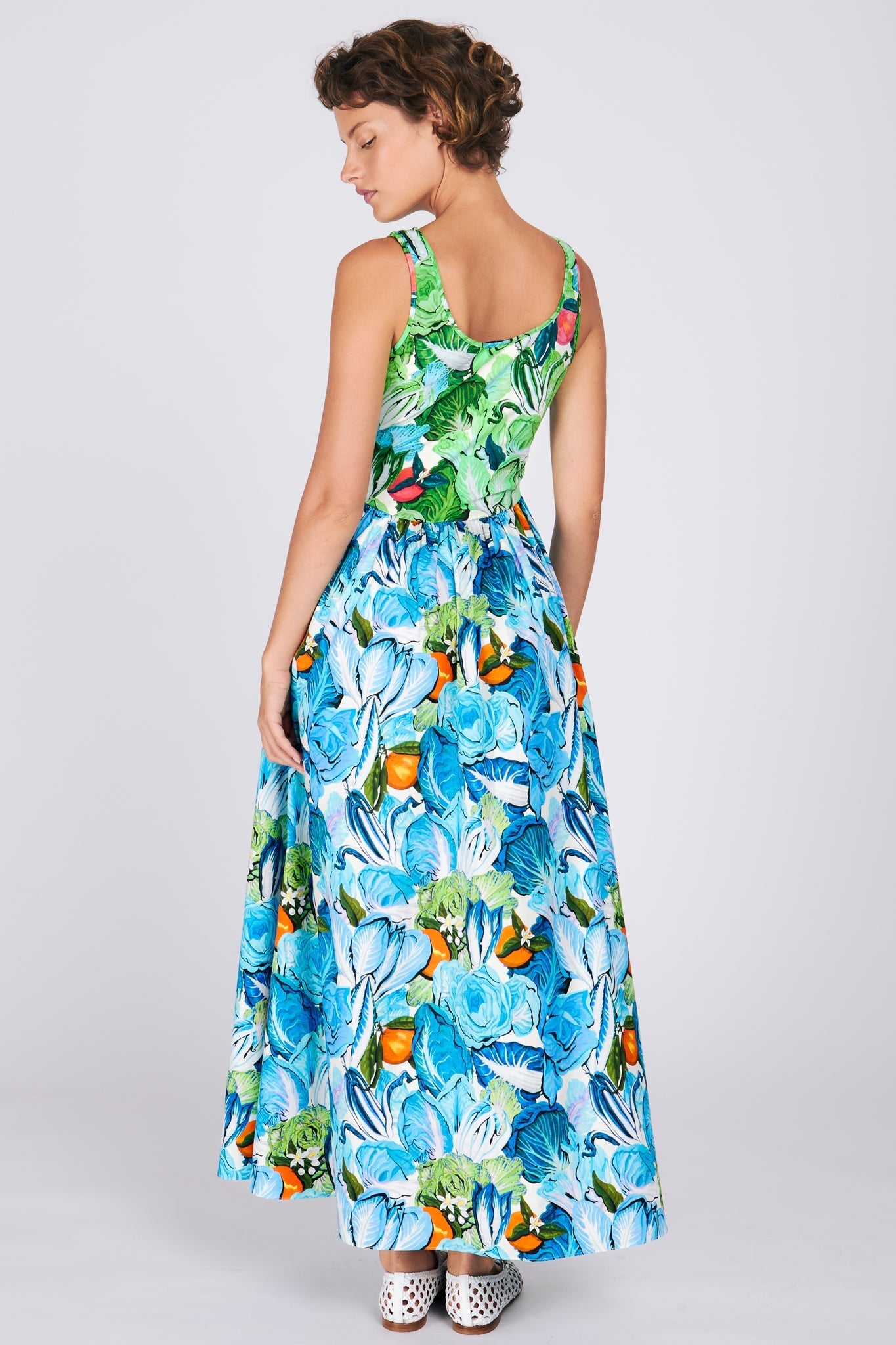 AUBREY DRESS RADICCHIO & CITRUS DRESSES RachelAntonoff.com 