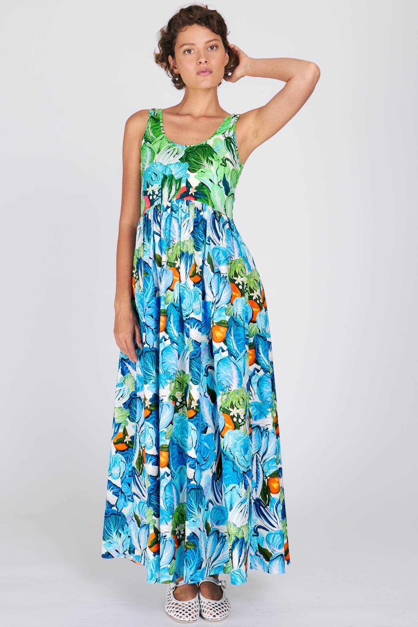 AUBREY DRESS RADICCHIO & CITRUS DRESSES RachelAntonoff.com 