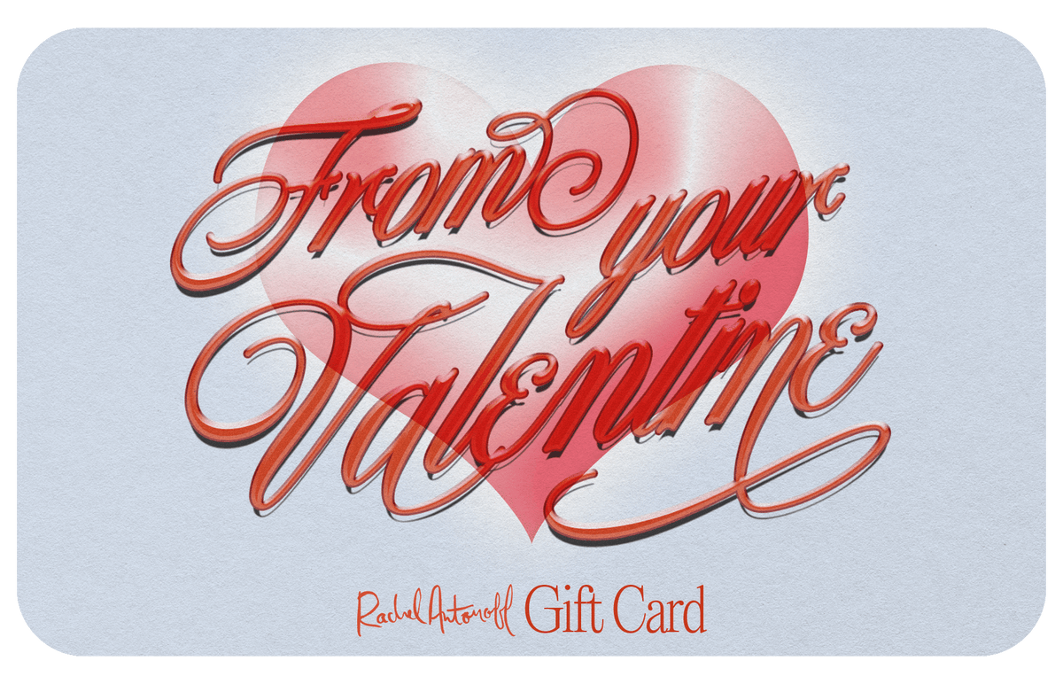 GIFT CARD GIFT CARD RachelAntonoff.com $25 