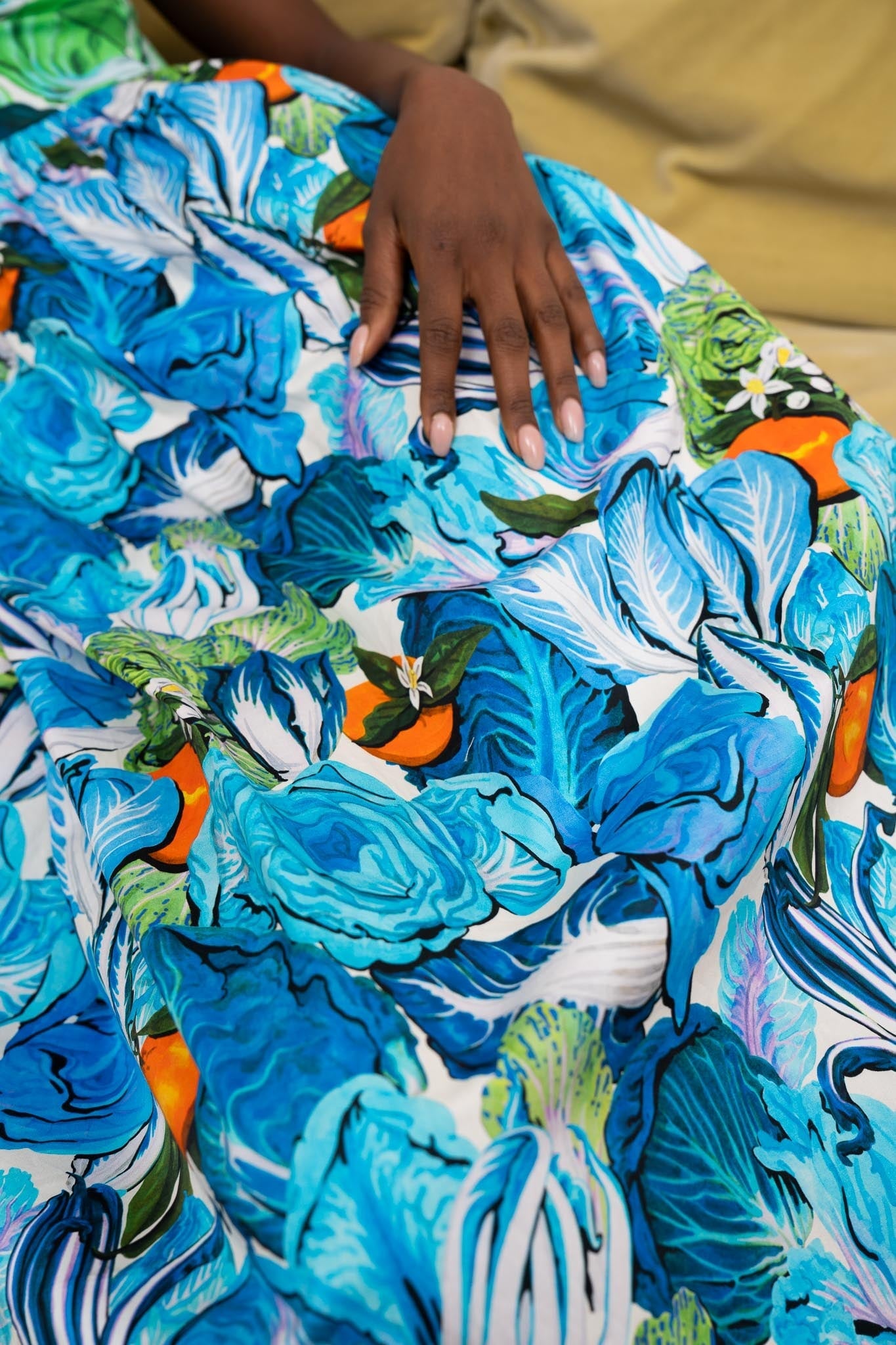 AUBREY DRESS RADICCHIO & CITRUS DRESSES RachelAntonoff.com 