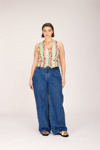 BARRY VEST BELLFLOWER STRIPE TOPS RachelAntonoff.com 