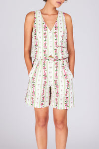 BARRY VEST BELLFLOWER STRIPE TOPS RachelAntonoff.com 