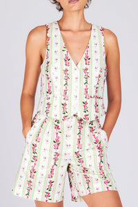 BARRY VEST BELLFLOWER STRIPE TOPS RachelAntonoff.com 