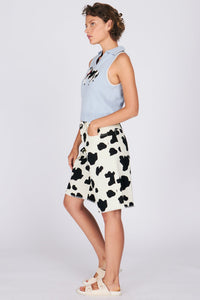 BESSIE POLO PALE BLUE TOPS RachelAntonoff.com 