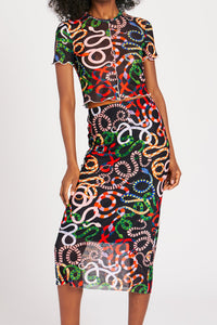 CHELSEA SKIRT SNAKES SKIRTS RachelAntonoff.com 