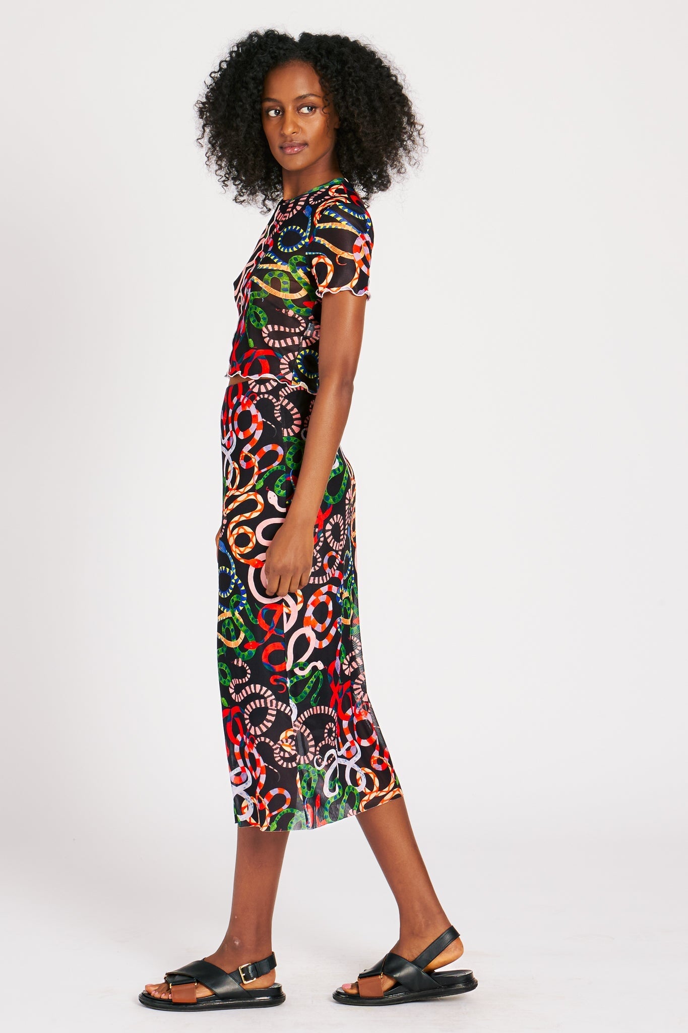 CHELSEA SKIRT SNAKES SKIRTS RachelAntonoff.com 