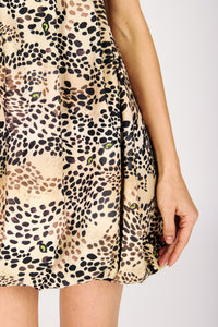 CHLOE COIN PURSE DRESS WELCOME HOME, CHEETAH DRESSES RachelAntonoff.com 
