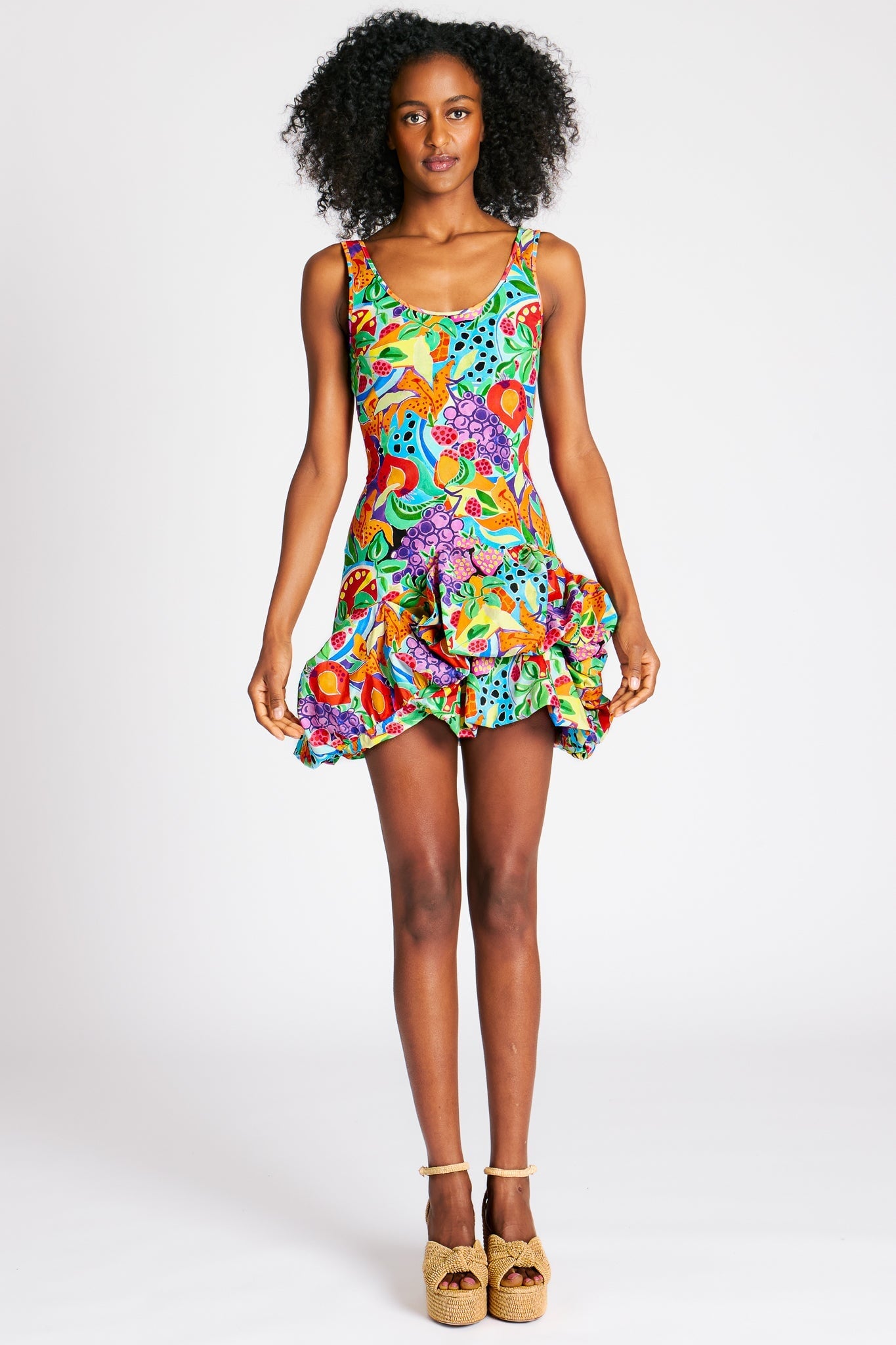 CINDY DRESS DOTTED FRUITS DRESSES RachelAntonoff.com 