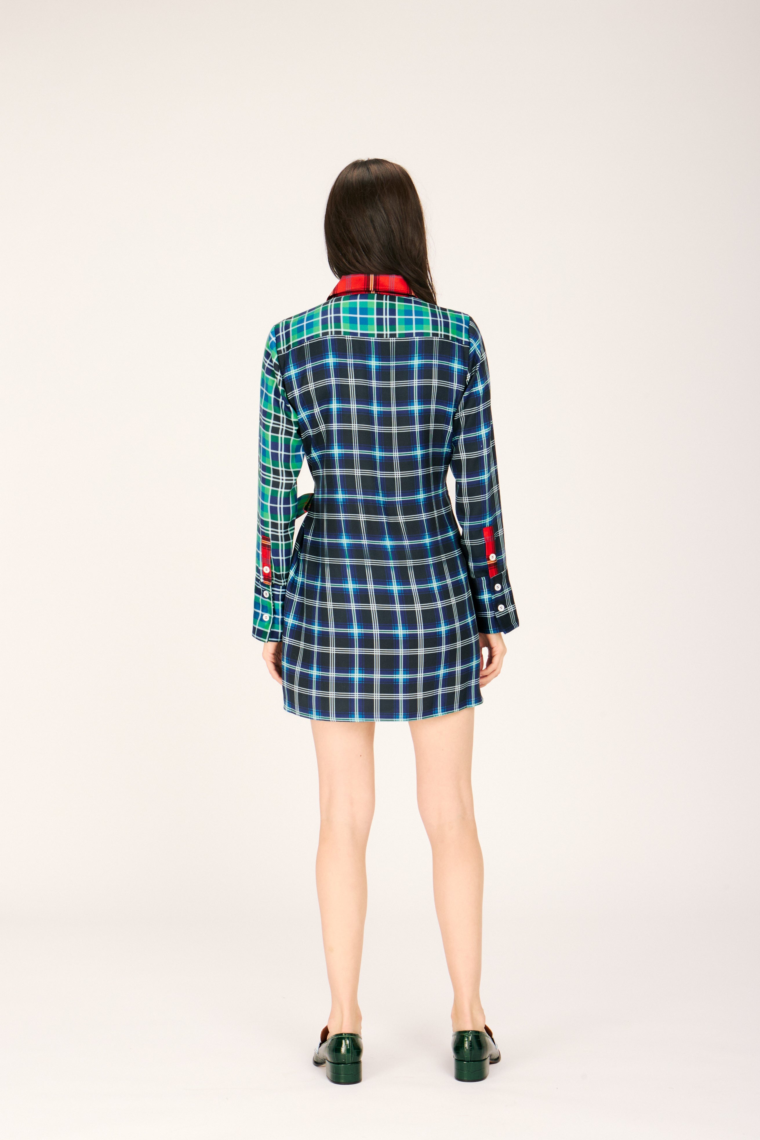 CLAUD DRESS TARTAN DRESSES RachelAntonoff.com 