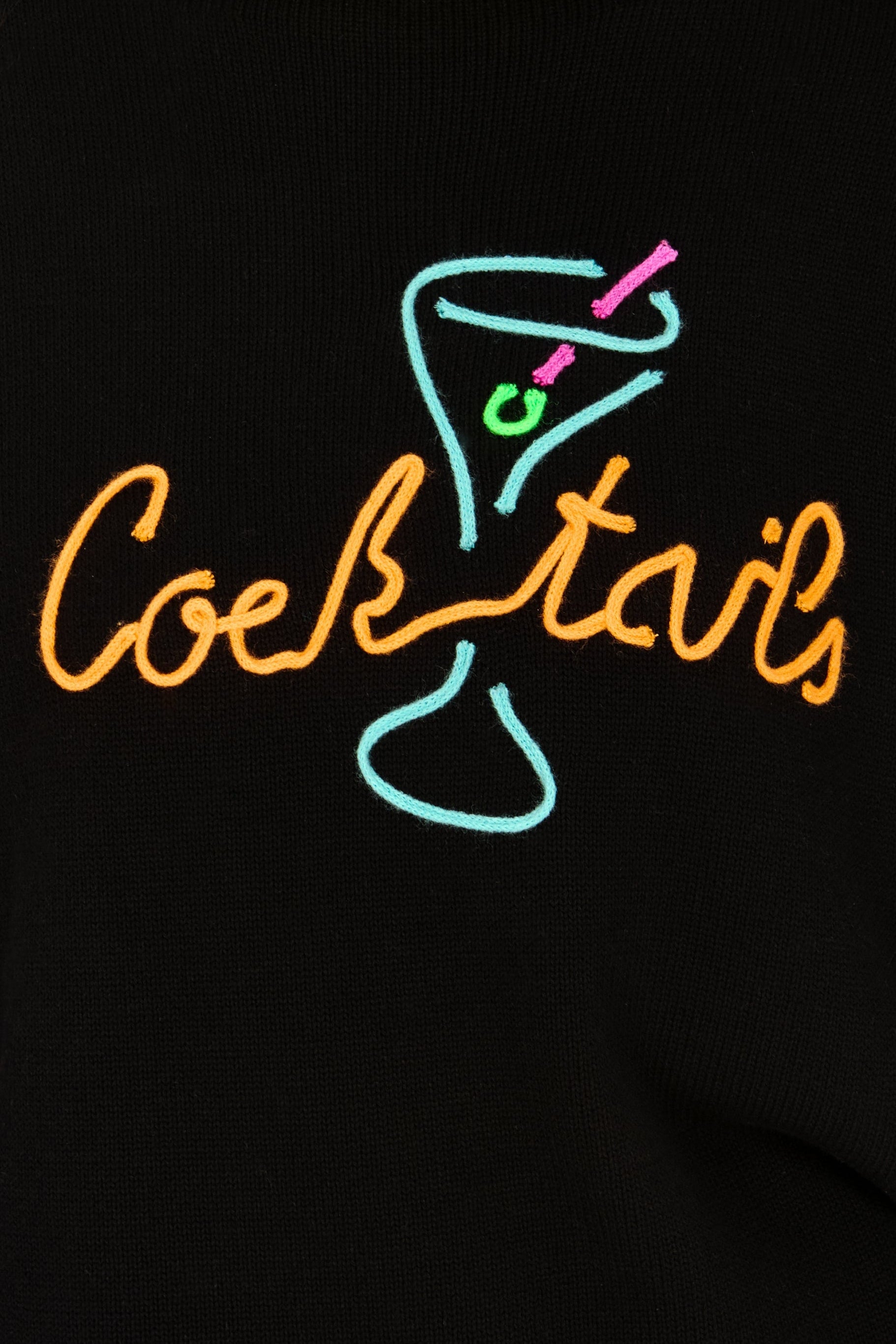 COCKTAIL BAR MOCKNECK SWEATERS RachelAntonoff.com 
