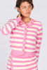 CUPCAKE CARDIGAN PINK TOWEL STRIPE SWEATERS RachelAntonoff.com 