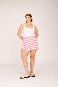 CUPCAKE SKORT PINK TOWEL STRIPE SKIRTS RachelAntonoff.com 