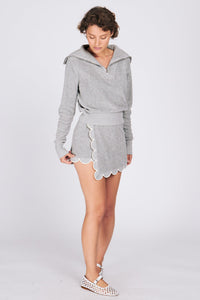 CUPCAKE SKORT GREY SKIRTS RachelAntonoff.com 