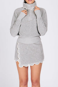CUPCAKE SKORT GREY SKIRTS RachelAntonoff.com 