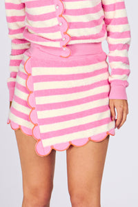 CUPCAKE SKORT PINK TOWEL STRIPE SKIRTS RachelAntonoff.com 