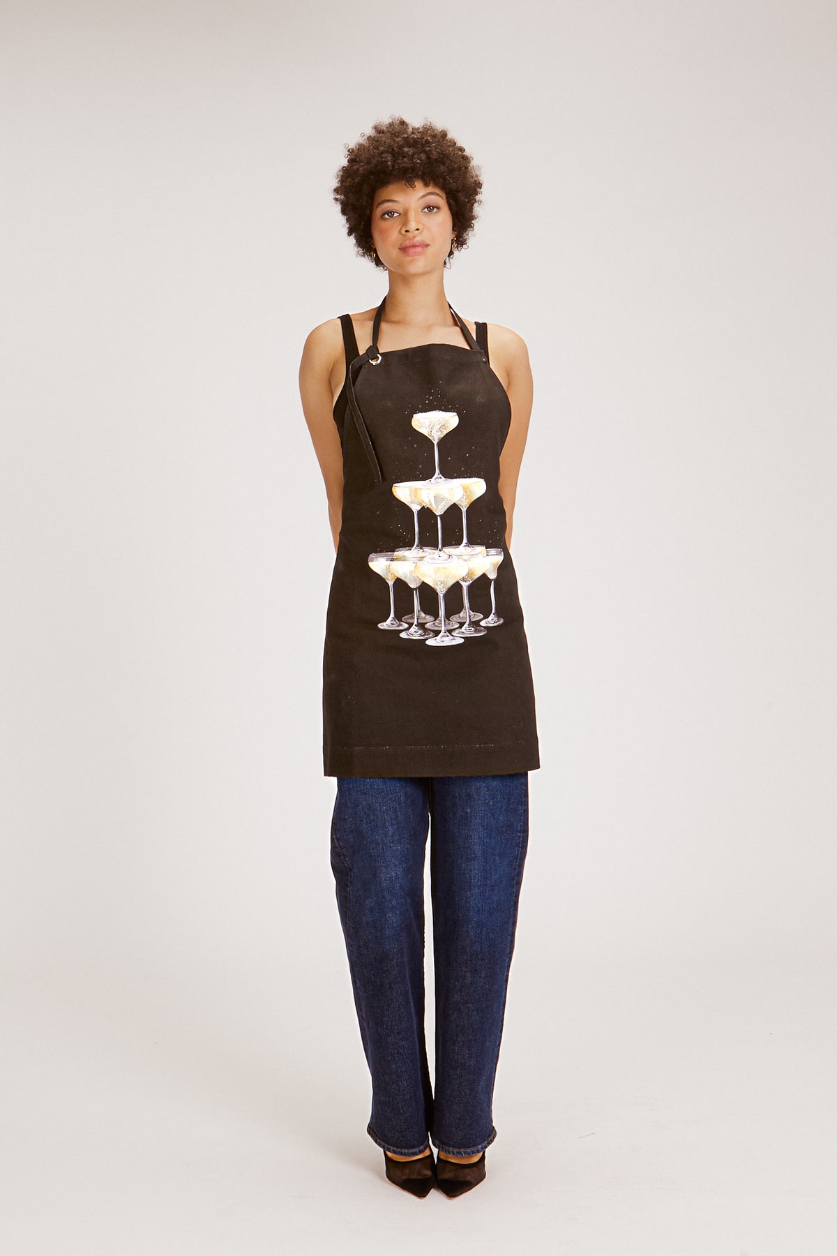 CHAMPAGNE TOWER APRON