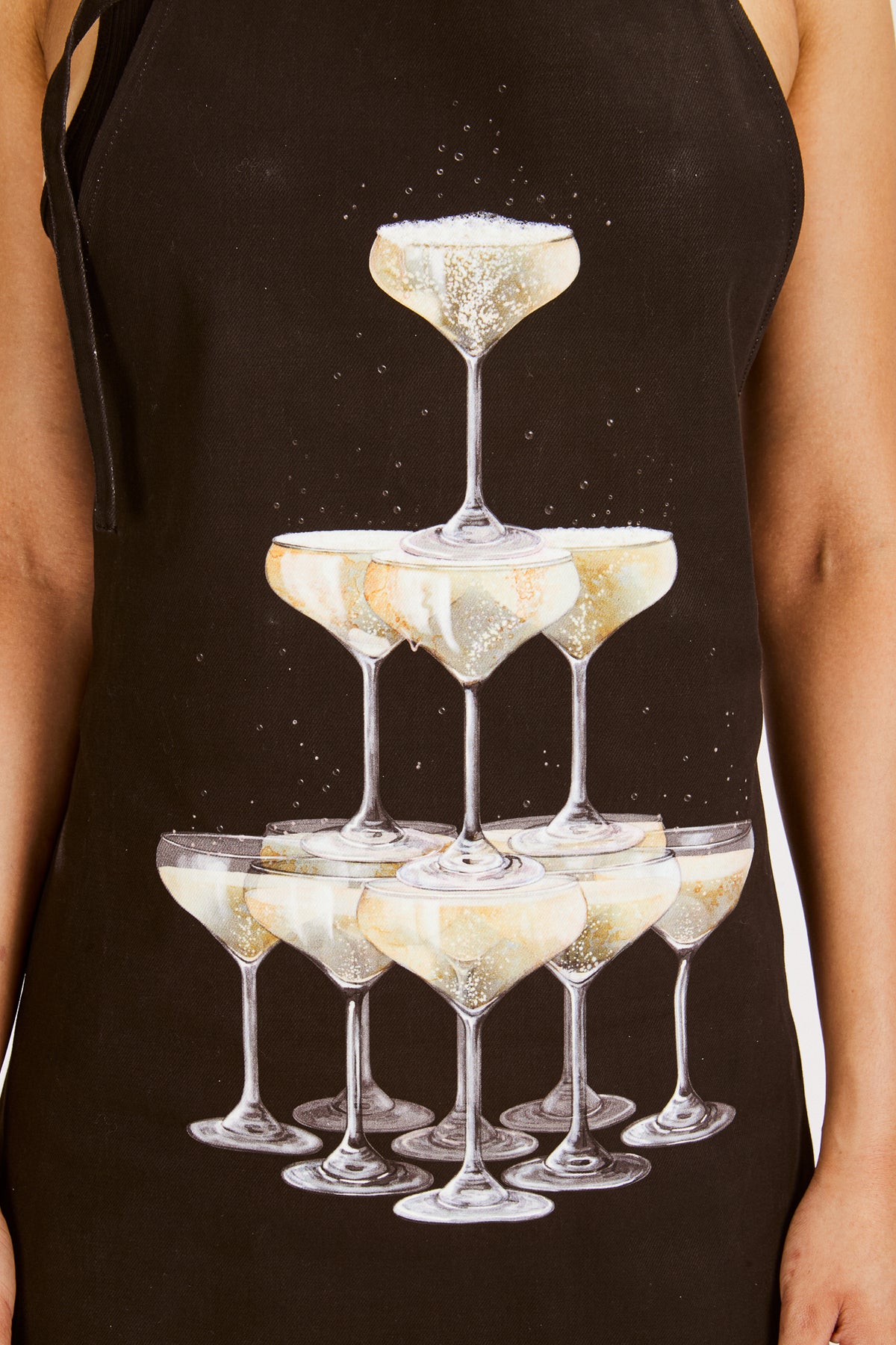 CHAMPAGNE TOWER APRON
