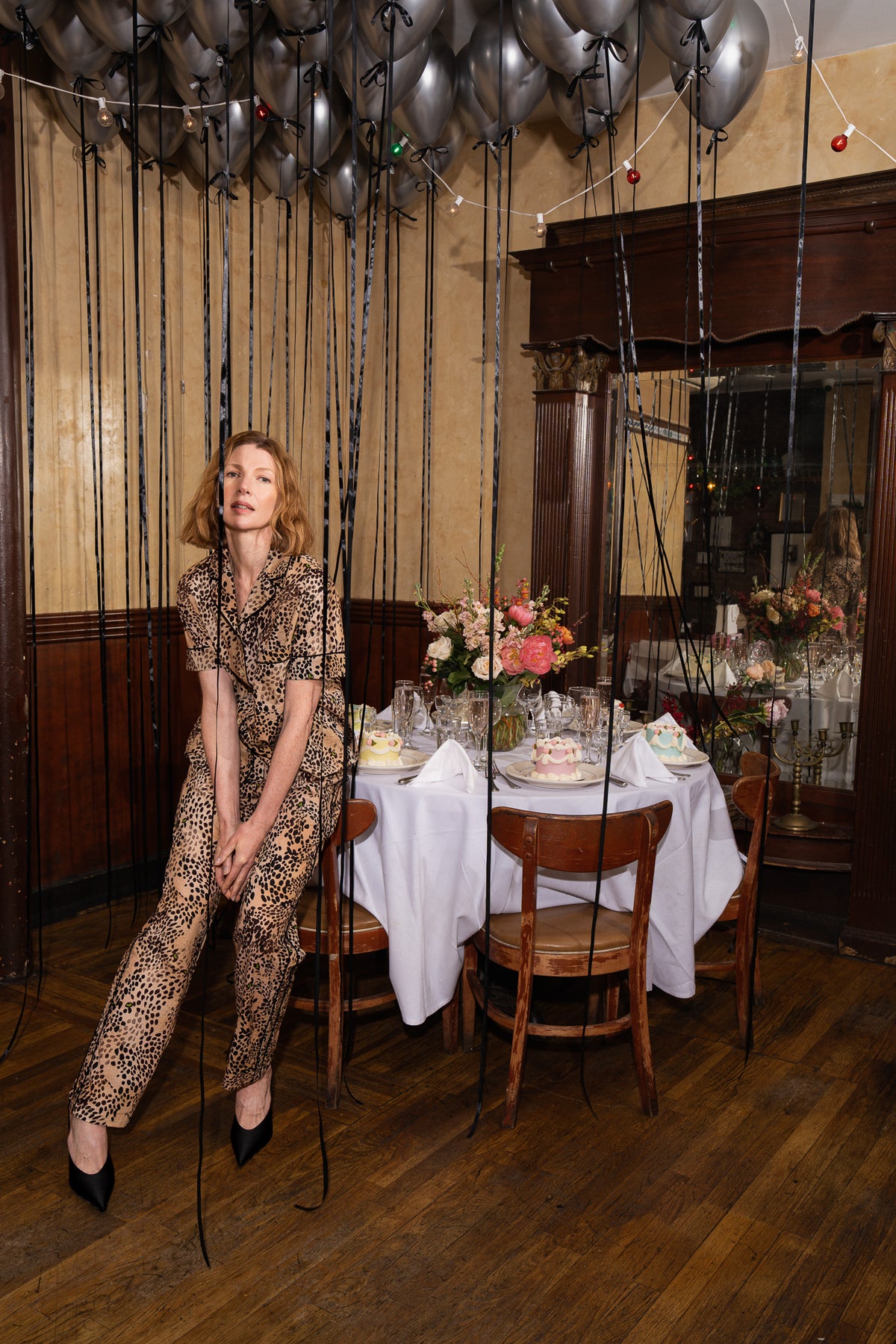 SUSIE PJ SET WELCOME HOME, CHEETAH