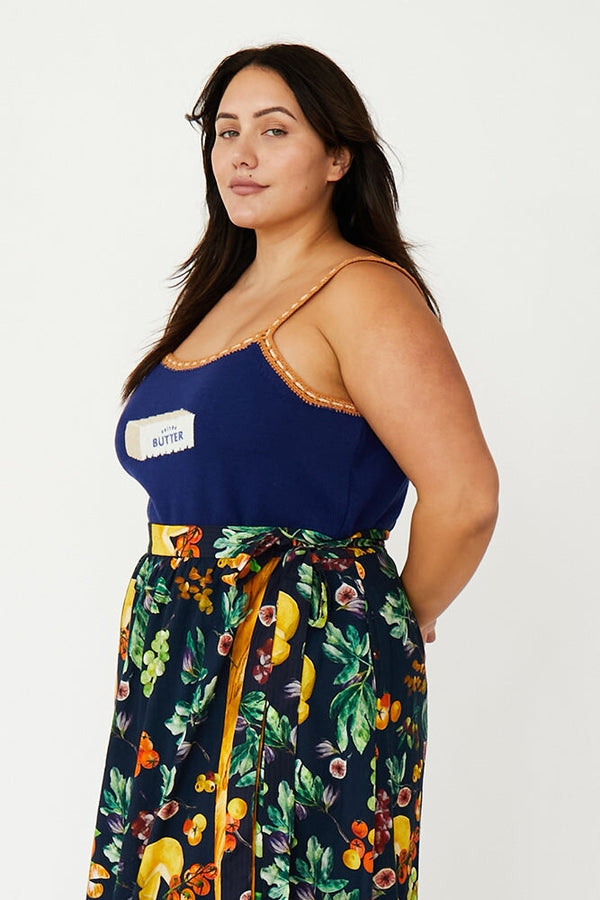Bread & Butter - Navy Knit Top - RachelAntonoff.com