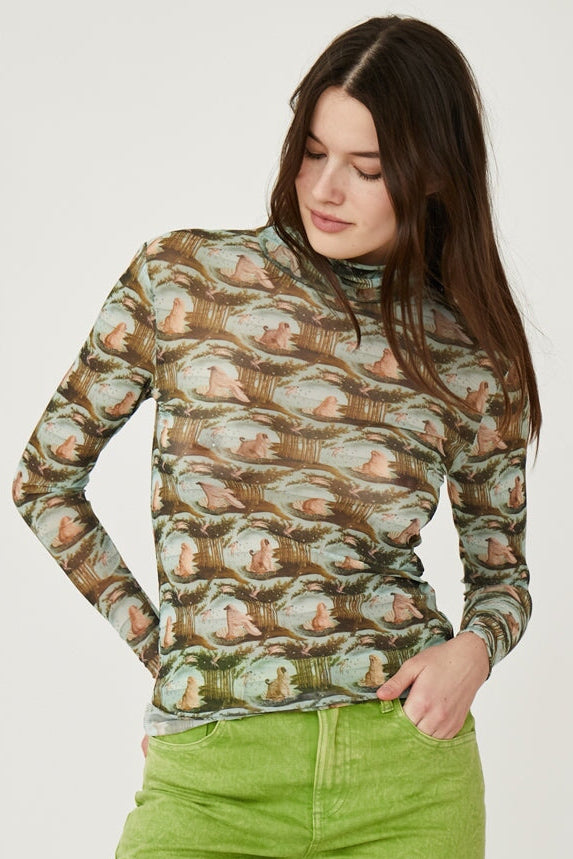 LILLIAN TURTLENECK Tops RachelAntonoff.com 