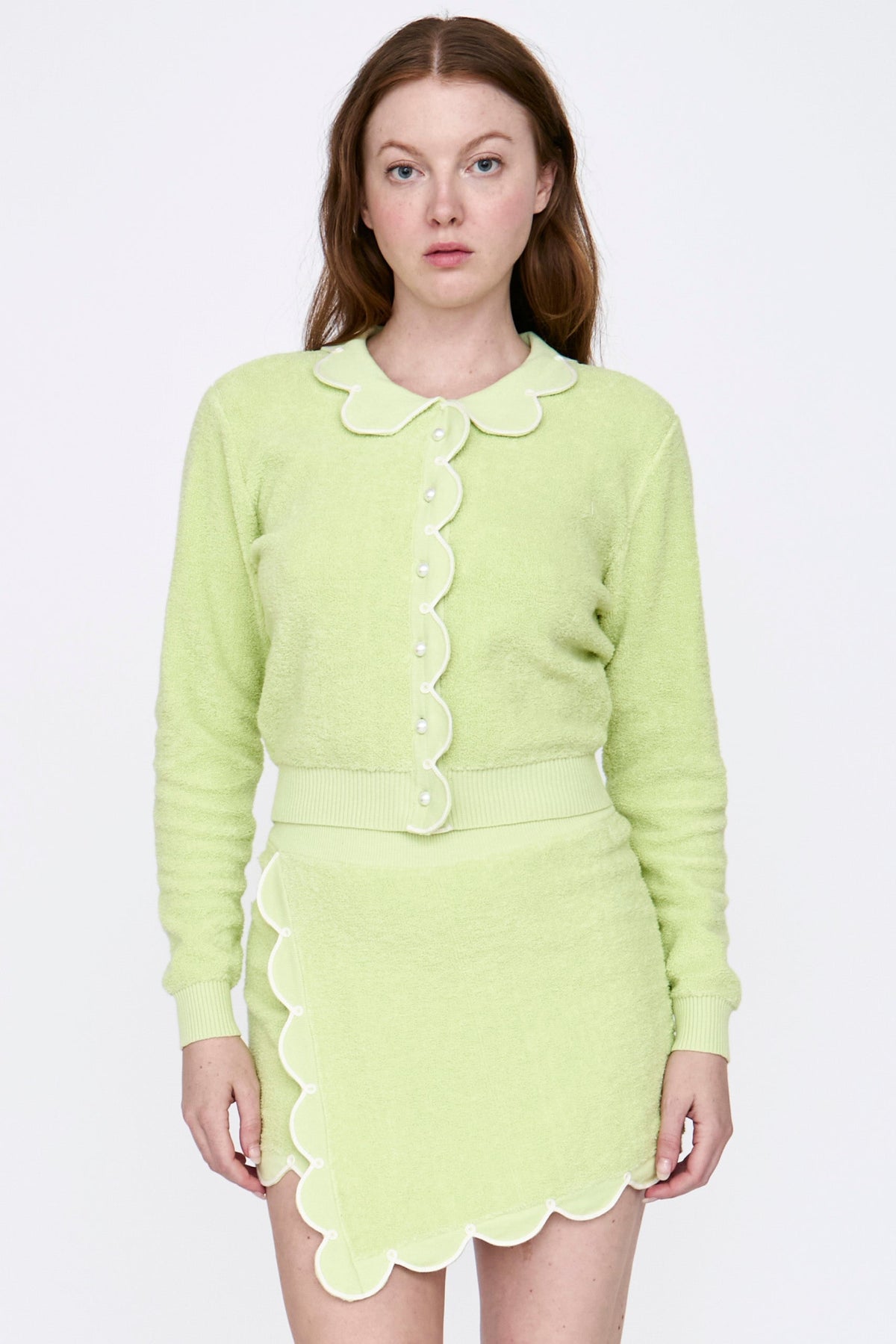 CUPCAKE CARDIGAN TERRY Sweaters RachelAntonoff.com 