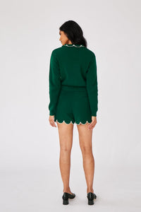 CUPCAKE CARDIGAN GREEN SWEATERS RachelAntonoff.com 