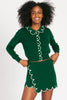 CUPCAKE CARDIGAN GREEN SWEATERS RachelAntonoff.com 