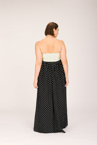JACLYN MAXI DRESS POLKA DOT DRESSES RachelAntonoff.com 
