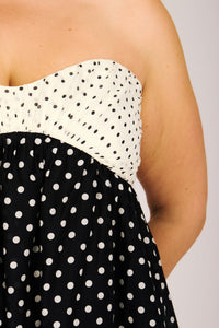 JACLYN MAXI DRESS POLKA DOT DRESSES RachelAntonoff.com 