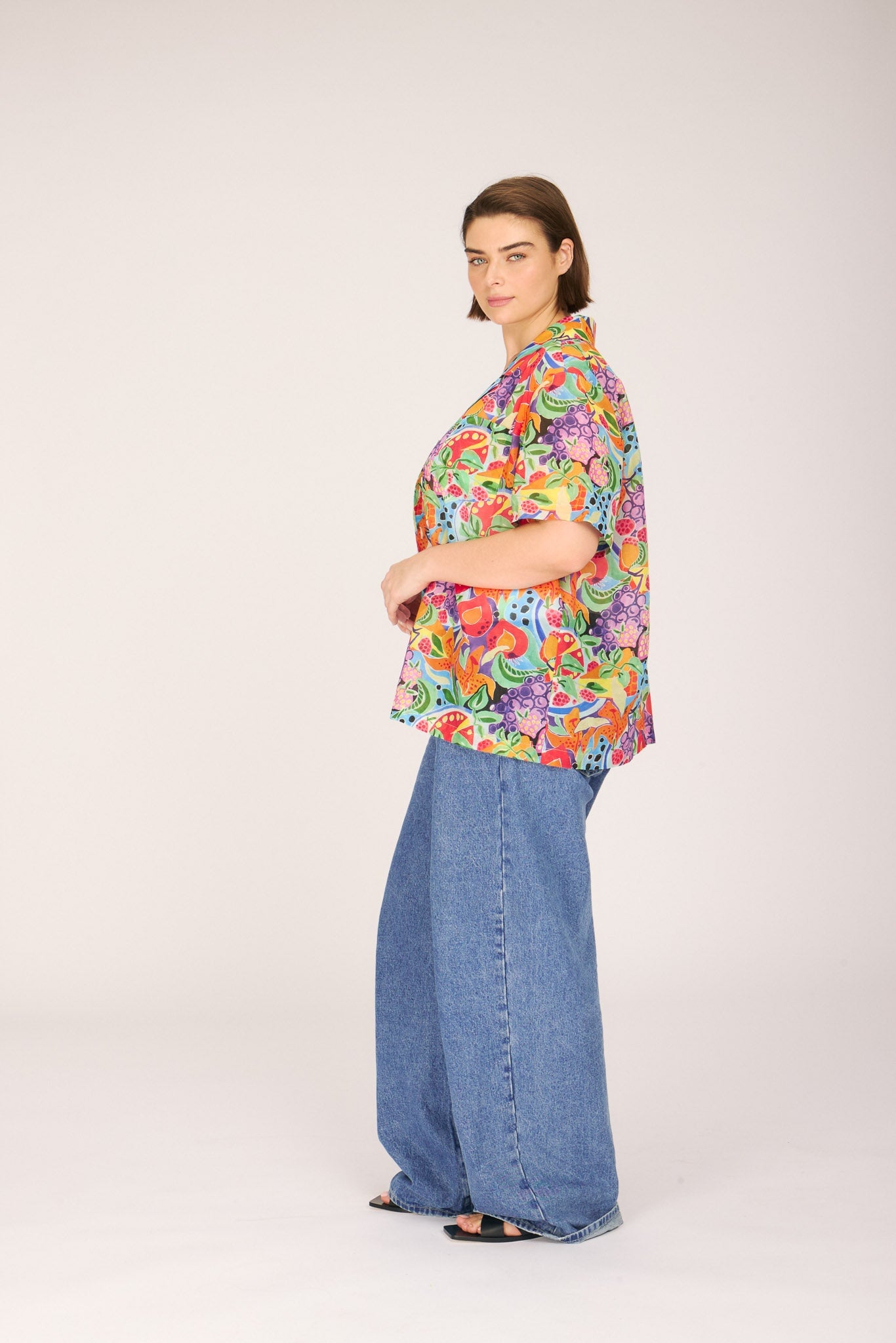 JAMES SHIRT DOTTED FRUITS TOPS RachelAntonoff.com 