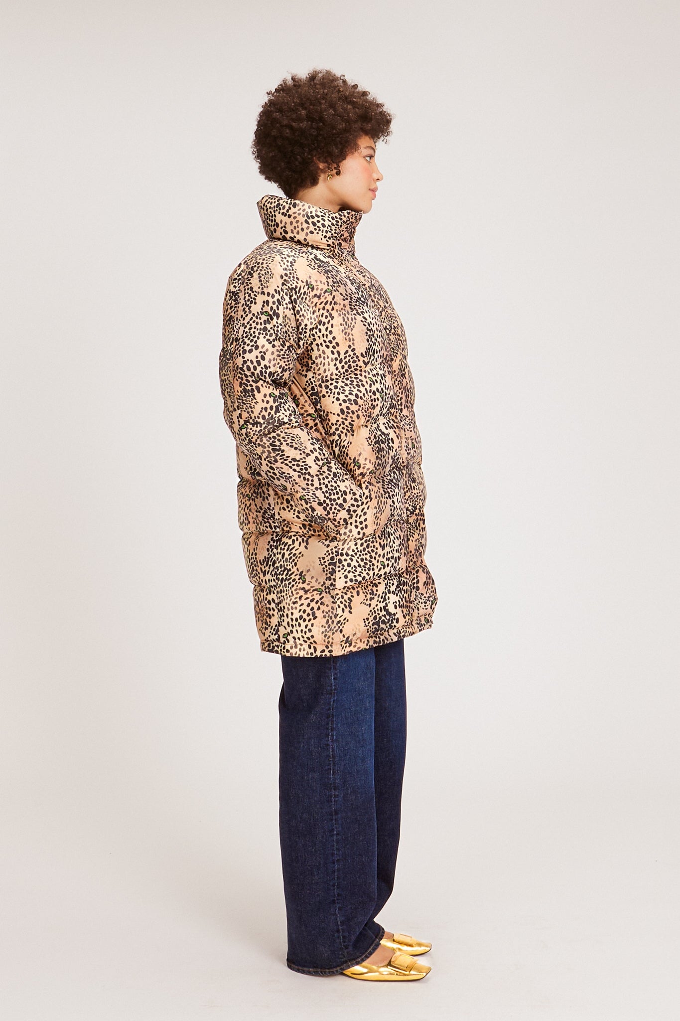 JEMMA PUFFER WELCOME HOME, CHEETAH OUTERWEAR RachelAntonoff.com 