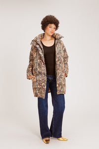 JEMMA PUFFER WELCOME HOME, CHEETAH OUTERWEAR RachelAntonoff.com 