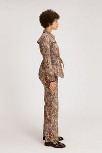 JORDANA JACKET WELCOME HOME, CHEETAH OUTERWEAR RachelAntonoff.com 