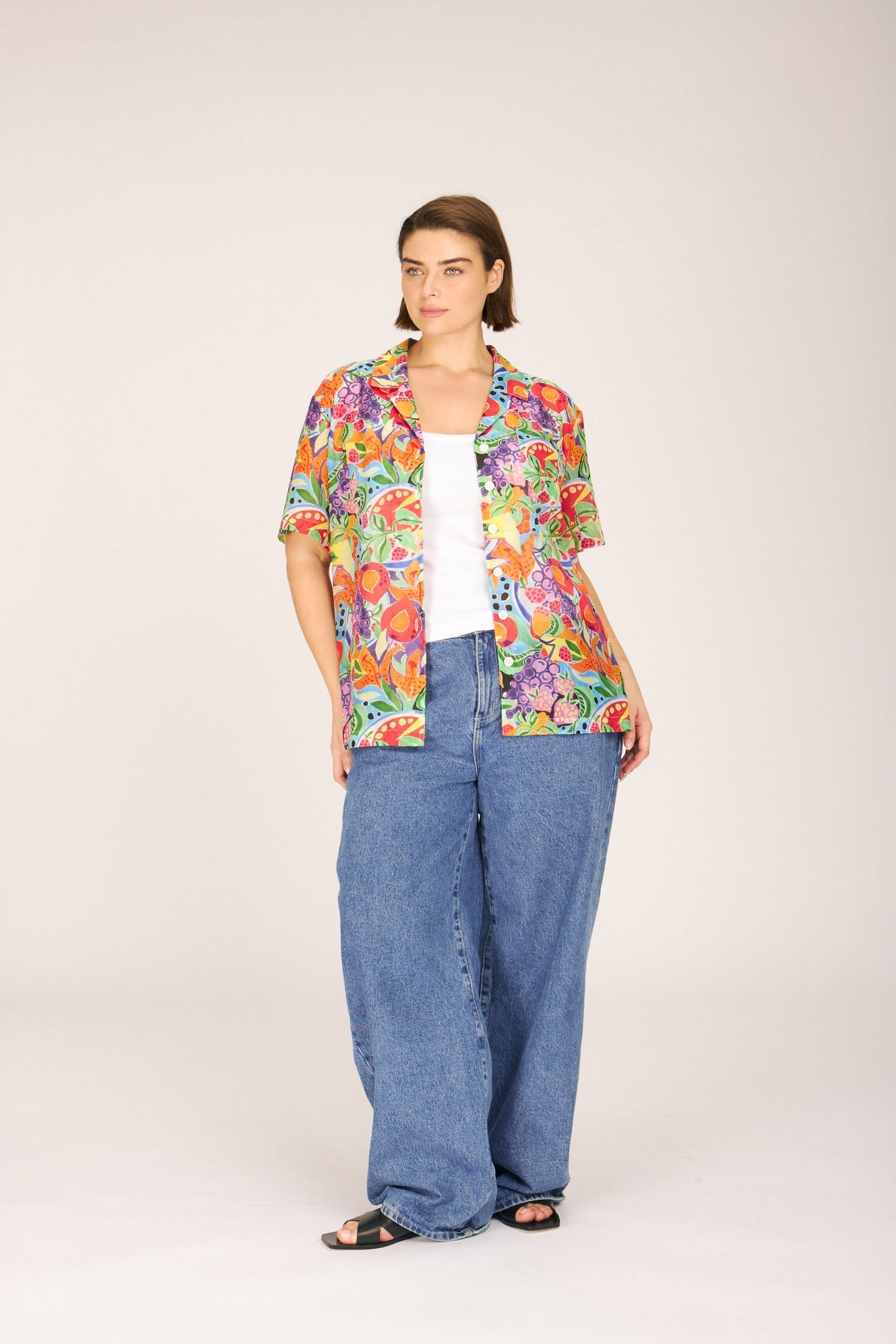 JAMES SHIRT DOTTED FRUITS TOPS RachelAntonoff.com 