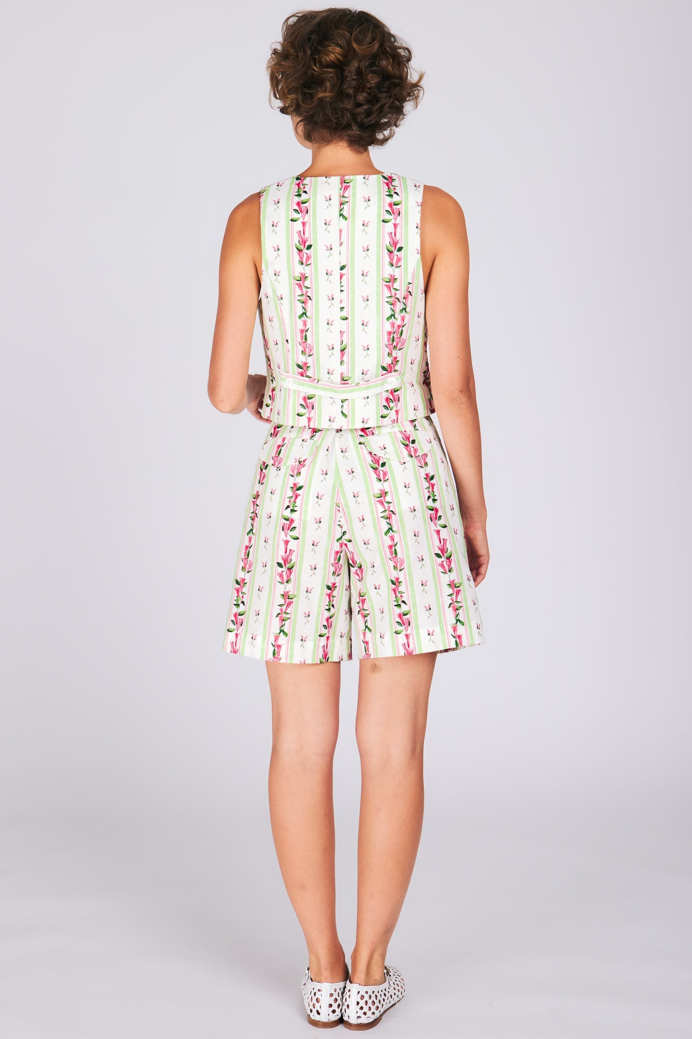 KOKOMO SHORT BELLFLOWER STRIPE SHORTS RachelAntonoff.com 