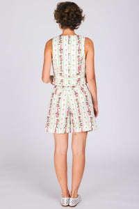 KOKOMO SHORT BELLFLOWER STRIPE SHORTS RachelAntonoff.com 