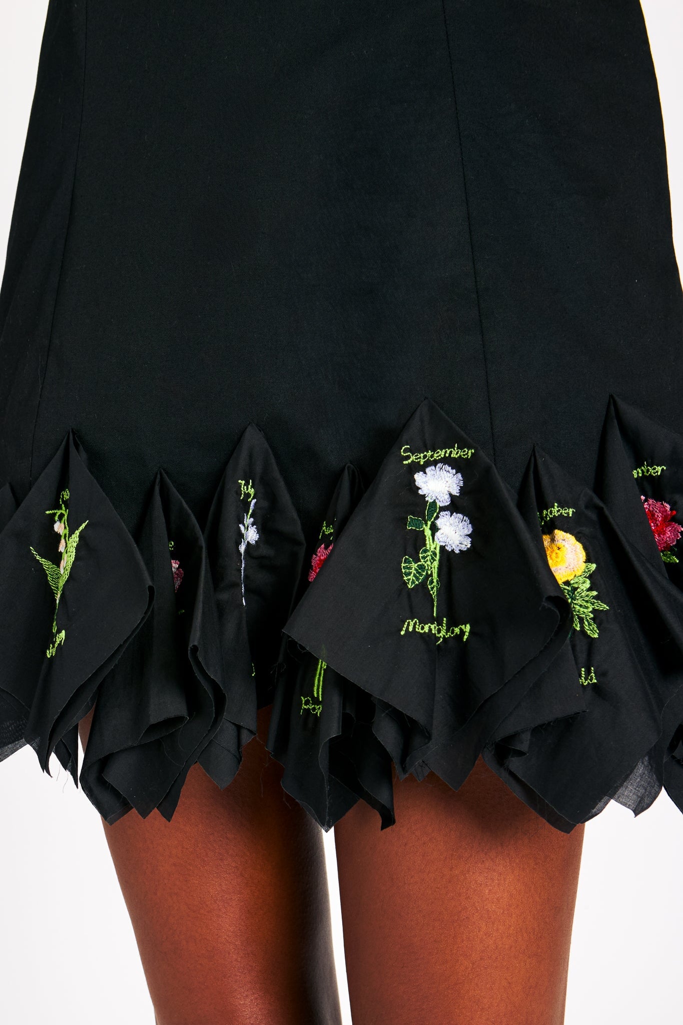 LILA DRESS FLOWERS OF THE MONTH BLACK DRESSES RachelAntonoff.com 