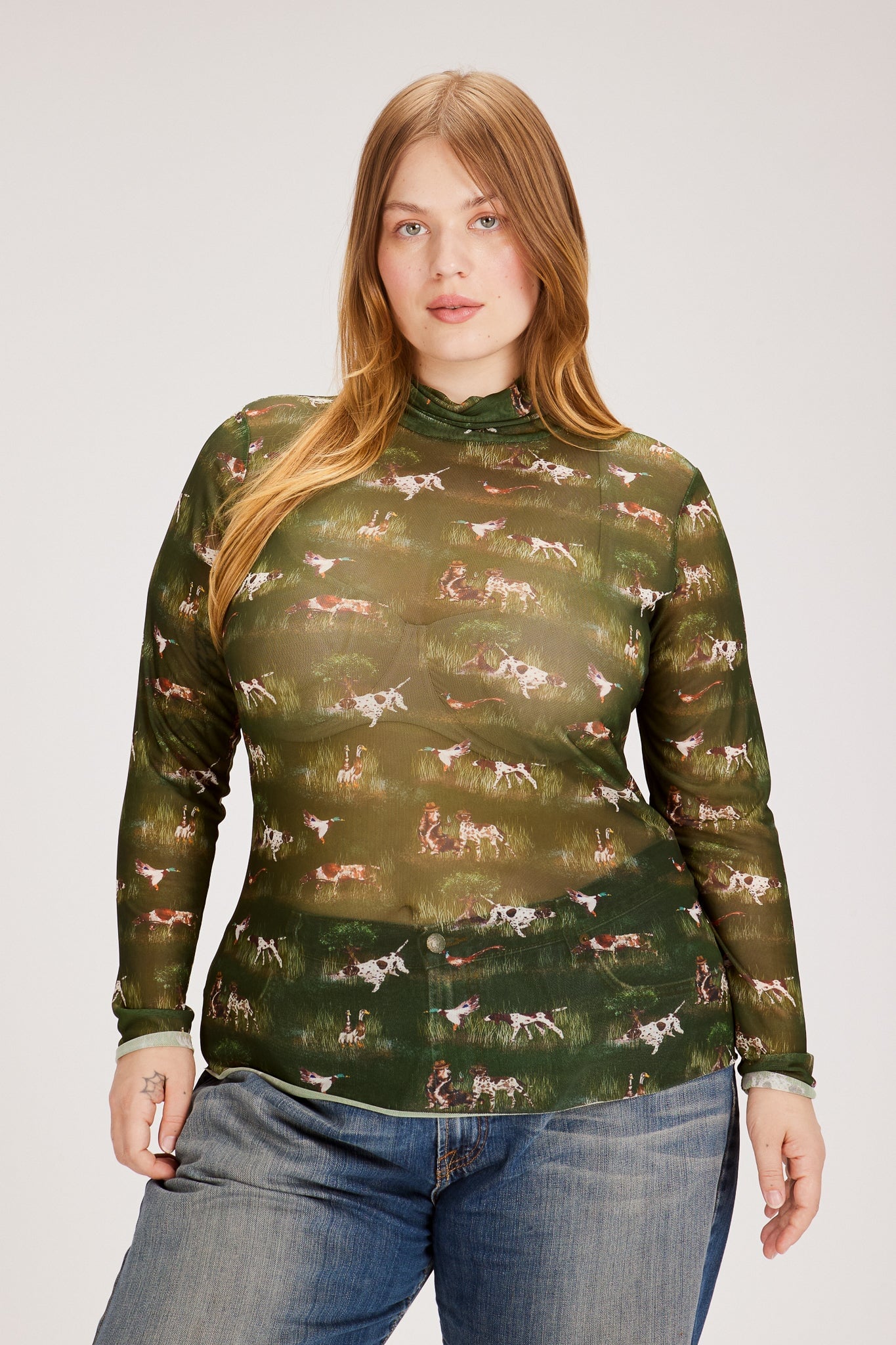 LILLIAN TURTLENECK HOUNDS TOPS RachelAntonoff.com 