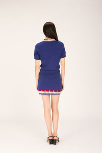 LIPSTICK POLO SWEATER SWEATERS RachelAntonoff.com 