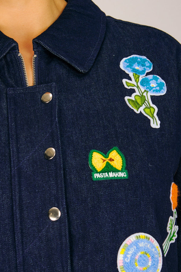LIZZIE JACKET PATCHES - RachelAntonoff.com