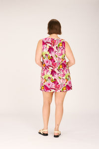 LOLA DRESS RADICCHIO & CITRUS DRESSES RachelAntonoff.com 