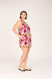 LOLA DRESS RADICCHIO & CITRUS DRESSES RachelAntonoff.com 
