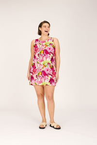 LOLA DRESS RADICCHIO & CITRUS DRESSES RachelAntonoff.com 