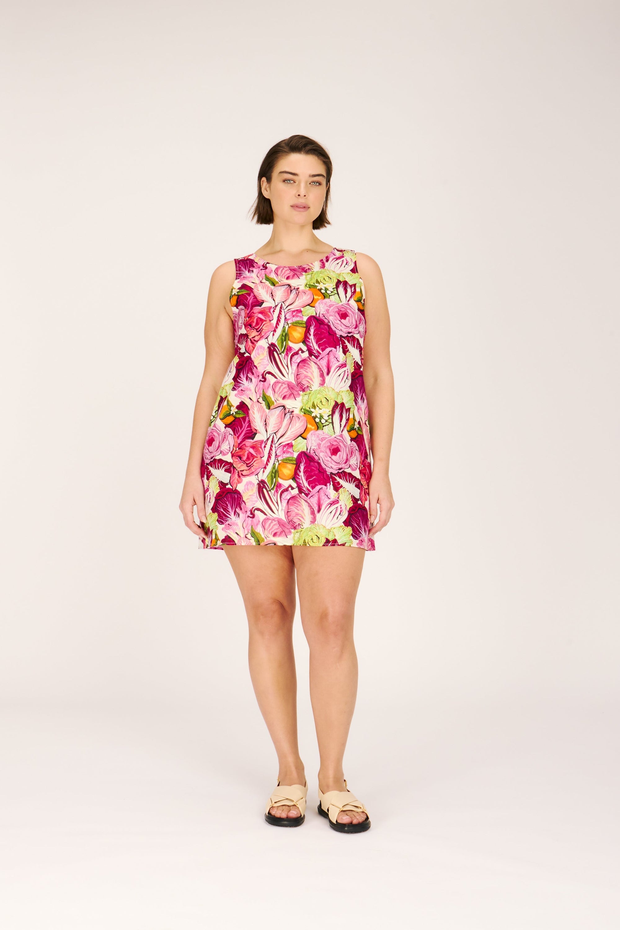 LOLA DRESS RADICCHIO & CITRUS DRESSES RachelAntonoff.com 