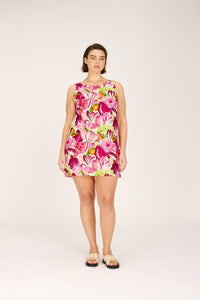 LOLA DRESS RADICCHIO & CITRUS DRESSES RachelAntonoff.com 